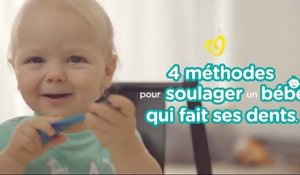 Conseils de Pampers pour les premières dents | Comment soulager un bébé qui fait ses dents ?