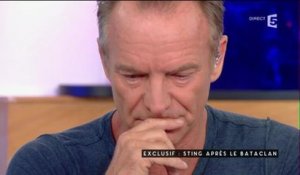 C à vous, France 5 : Sting, très ému, revient sur son concert au Bataclan