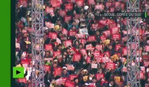 Corée du Sud : nouvelle manifestation monstre pour exiger le départ de la présidente
