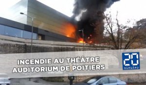 Incendie au Théâtre Auditorium de Poitiers