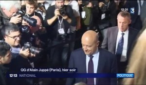 Primaire de la droite : Alain Juppé déclare "continuer le combat"