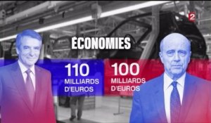Les différences de programmes d'Alain Juppé et de François Fillon