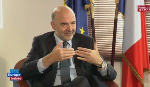 Pierre Moscovici à propos de la proposition de François Fillon de laisser filer le déficit