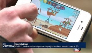 En 2017, les Français vont passer 4h par jour sur leurs smartphones et PC