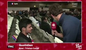Un journaliste de Quotidien frappé par un militant de François Fillon