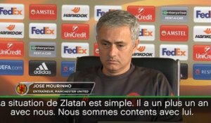 Man Utd - Mourinho : ''Nous allons lever l'option pour Zlatan"
