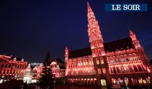 Les nouvelles illuminations de la Grand-Place de Bruxelles