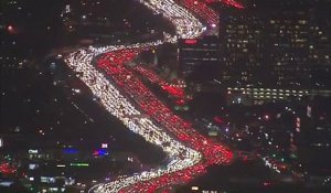 Embouteillages à Los Angeles pour Thanksgiving
