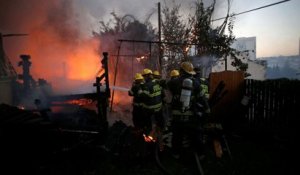 Israël : incendies à Haïfa, 50.000 personnes évacuées