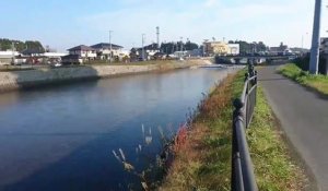 Vidéo du tsunami provoqué par le séisme près de Fukushima au Japon