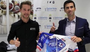 Cyclisme - Stephen Delcourt et Nicolas Marche de la FDJ Nouvelle-Aquitaine Futuroscope