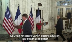 Le Drian rencontre Carter: aucune allusion à Mokhtar Belmokhtar
