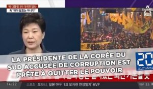 La présidente de la Corée du Sud accusée de corruption est  prête à quitter le pouvoir