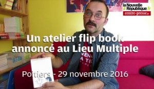 Poitiers : un atelier flip book avec Thomas Dupuis