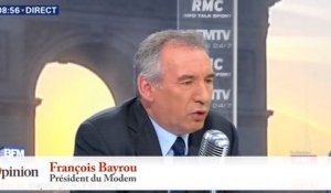 François Bayrou : «François Hollande est en situation d'être candidat, mais d'être élu, je ne le crois pas»