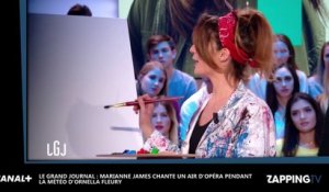 Le Grand Journal : Marianne James et Ornella Fleury chantent un air d’opéra pour la météo (Vidéo)