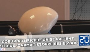 Coeur artificiel: Un 5e patient décède, Carmat stoppe ses essais