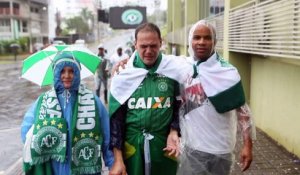 Brésil: stade comble pour l'hommage au Chapecoense
