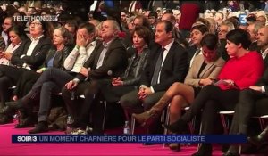 PS : hommage appuyé à François Hollande lors de la convention du parti