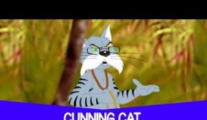 Cunning Cat - Animated Moral Stories for Kids | Panchatantra Tales in English