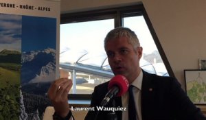 Laurent Wauquiez, un an de mandat, l'Auvergne avec Rhône-Alpes?