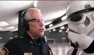 Un Stormtrooper arrive pas à viser une cible... comme dans Star Wars
