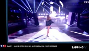 DALS 7 : Karine Ferri sexy sur une salsa avec Chris Marques (video)