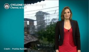 Inde : bus et voitures renversés par le cyclone Vardah