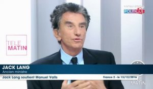 Primaire à gauche : Manuel Valls encensé par Jack Lang