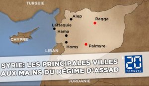 Syrie: Les principales villes aux mains du régime de Bachar al-Assad