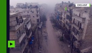 Dernières images d'Alep libérée vue depuis un drone (VIDEO EXCLUSIVE)