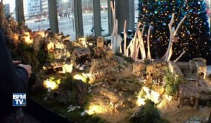 Cette crèche de Noël géante crée la polémique à Lyon