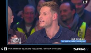 TPMP : Matthieu Delormeau trouve Cyril Hanouna "hypocrite", il pousse un coup de gueule (Vidéo)