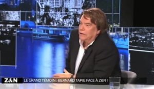 Le clash entre Bernard Tapie et Eric Zemmour : "Je vais t'en mettre une !"