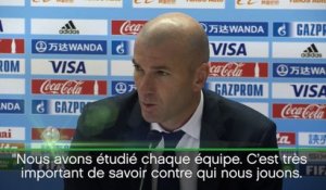 CdM Clubs - Zidane : "Nous voulons ce trophée"