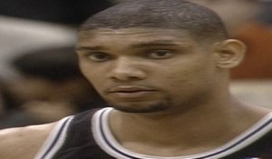 NBA History: Kevin Garnett and Tim Duncan Duel For The First Time on 11/11/1997 - NTSC