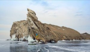 Climbing Above Baikal Ice | Vadim Timonov #ClaimFreedom