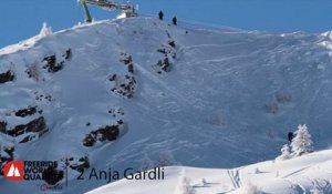 2nd place Anja Gardli - ski women - Verbier Freeride Week 2* #1 2017