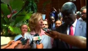 Coopération:La Ministre française du commerce Extérieur reçu par le Gouverneur du District d'Abidjan