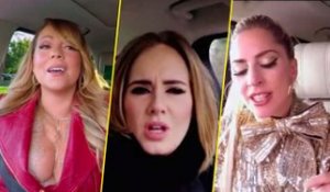 Mariah Carey, Adele et Lady Gaga déchirent tout dans le Carpool Karaoke de Noël !