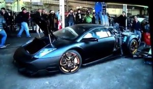 Cette Lamborghini à 315 000$ est détruite pour un simple défaut d'immatriculation... Bravo Taïwan!