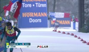 Biathlon - CM (H) - Nove Mesto : Martin Fourcade domine la poursuite, Fillon Maillet troisième