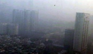 Pékin (encore) sous un épais nuage de pollution