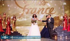 Miss Guyane, Alicia Aylies, a été élue Miss France 2017