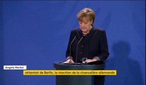 Attaque à Berlin : "Nous pouvons supposer qu'il s'agit d'un attentat terroriste", déclare Angela Merkel