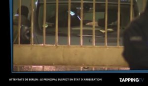 Attentat à Berlin : Les images de l’arrestation du suspect (Vidéo)