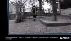 Quand les pompiers rejouent Assassin’s Creed dans les rues de Paris