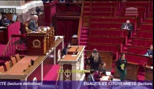 Lecture définitive du projet de loi Egalité et Citoyenneté : allocution d'Emmanuelle Cosse