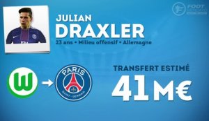 Officiel : Julian Draxler signe au PSG pour 41 M€ !