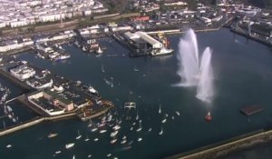 Voile - Record : Coville accueilli en héros à Brest